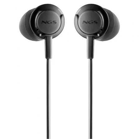 NGS Cross Step Auriculares Intrauditivos con Micrófono USB Tipo-C Negros